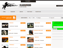 Tablet Screenshot of horseshoetrader.com